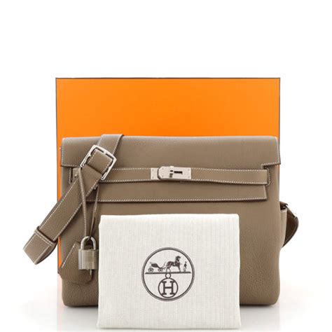 hermes messenger kelly|Hermes togo kelly Messenger black.